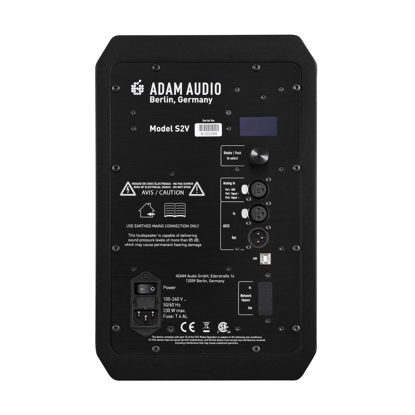 Adam Audio S2V Studio Monitor