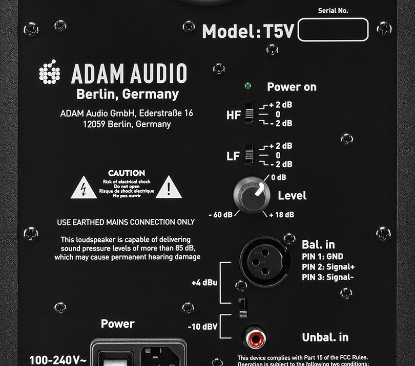 Adam Audio T5V Studio Monitor